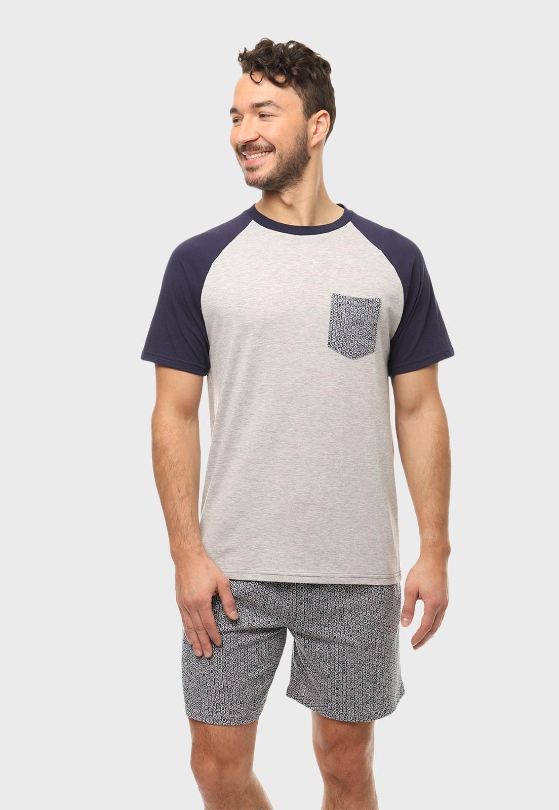 Pijama Corto Cuello Redondo Arrow-0