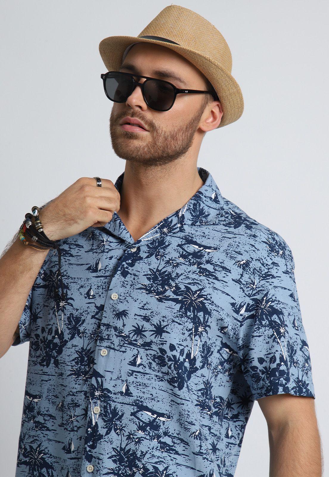 Camisa Print Palmeras Arrow-2