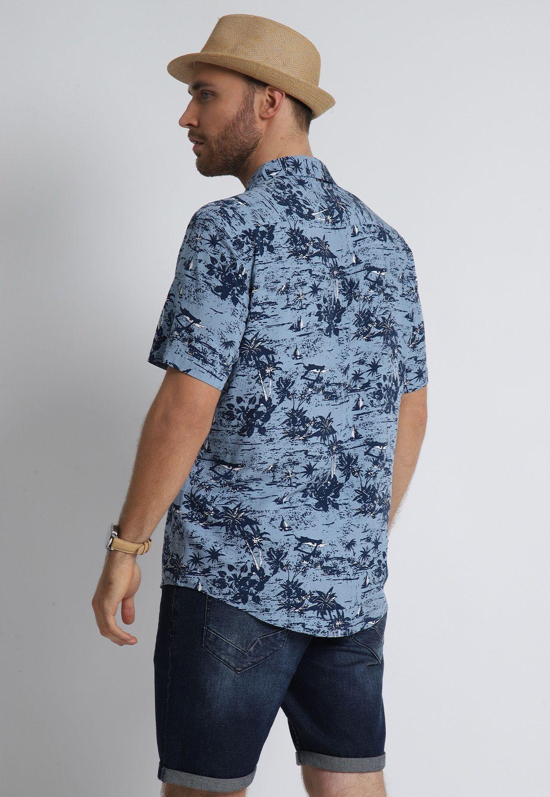 Camisa Print Palmeras Arrow-3