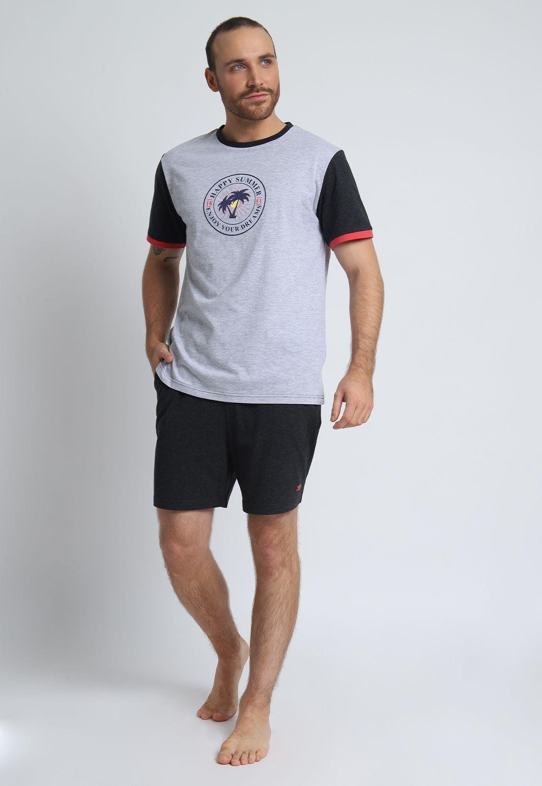 Pijama Corto Cuello Redondo Arrow-4