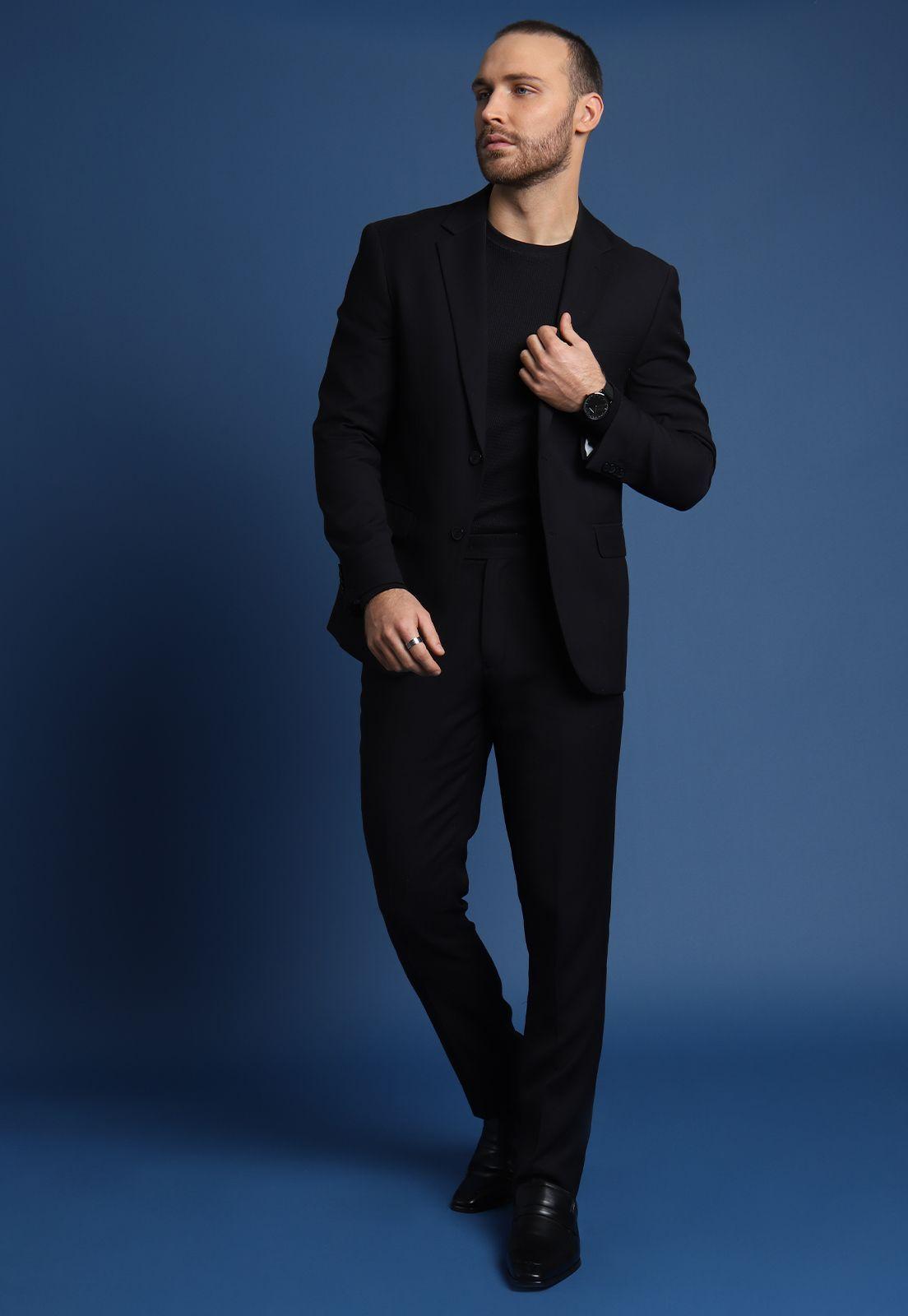 Traje Tailored Fit Poliviscosa Arrow-0