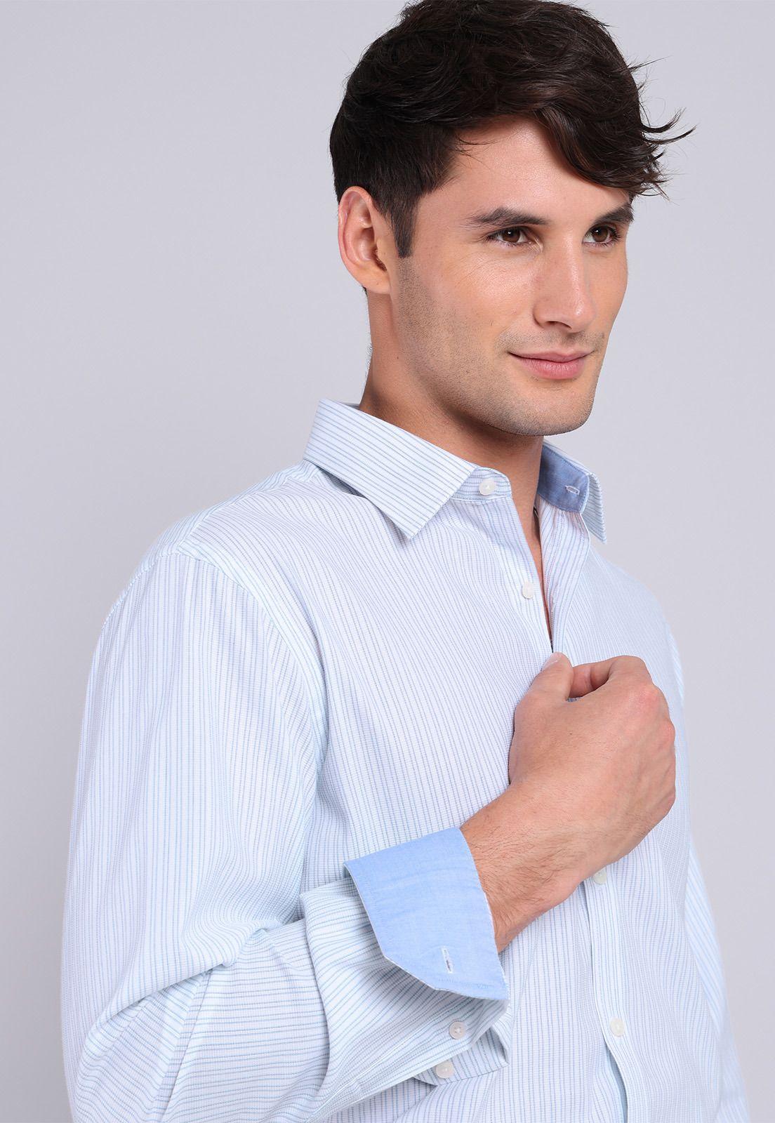 Camisa Formal Spandex Texturada Arrow ARM8026BL-3