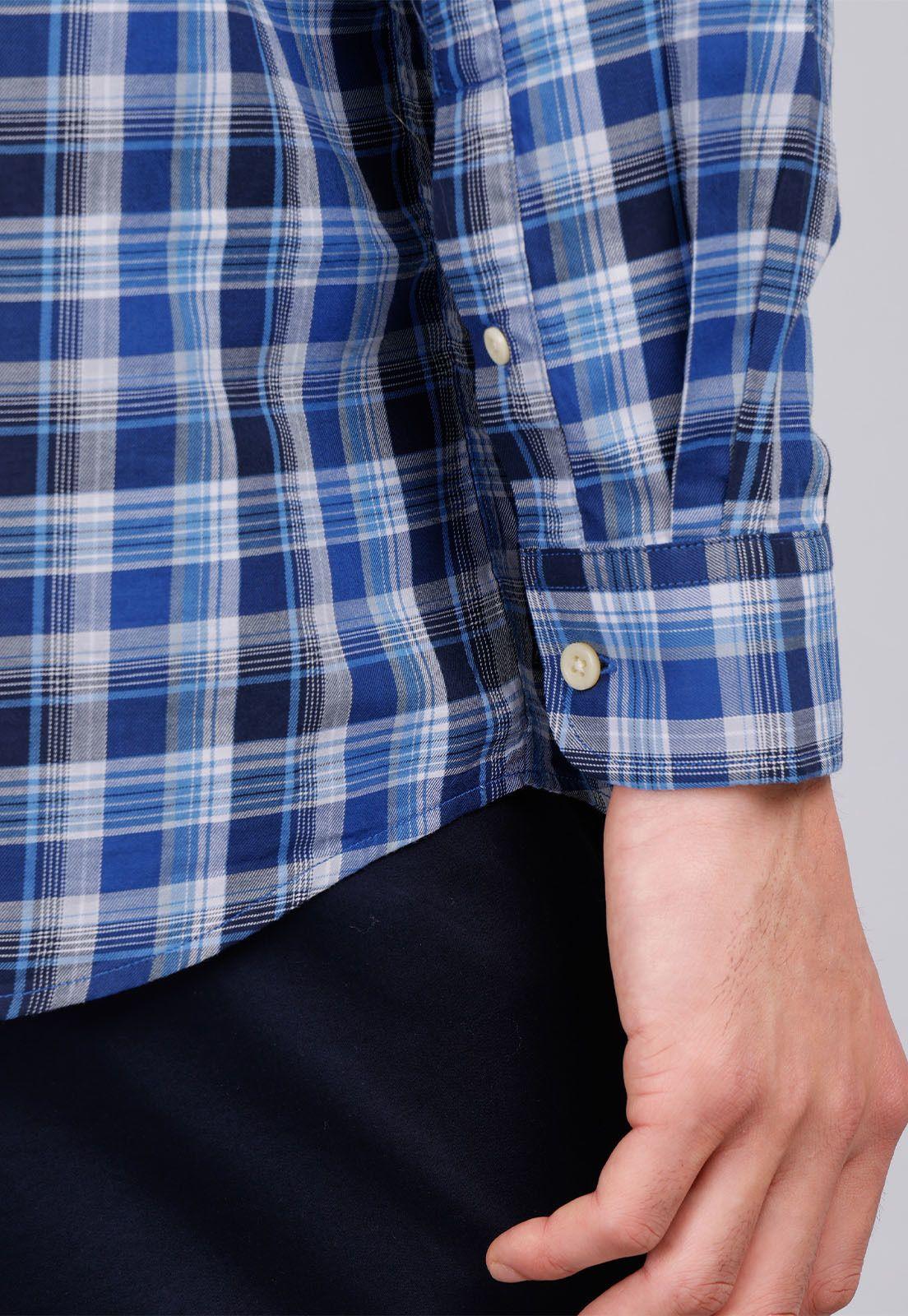 Camisa Cuadros Manga Larga Arrow CM32030NB-5