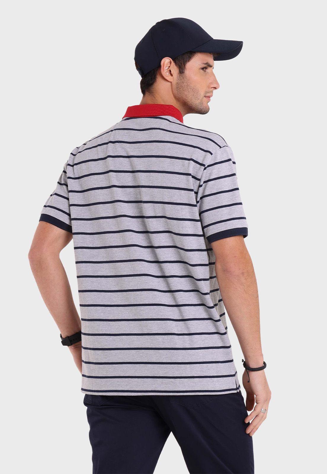 Polera Pique Cuello Polo a Rayas Arrow-1