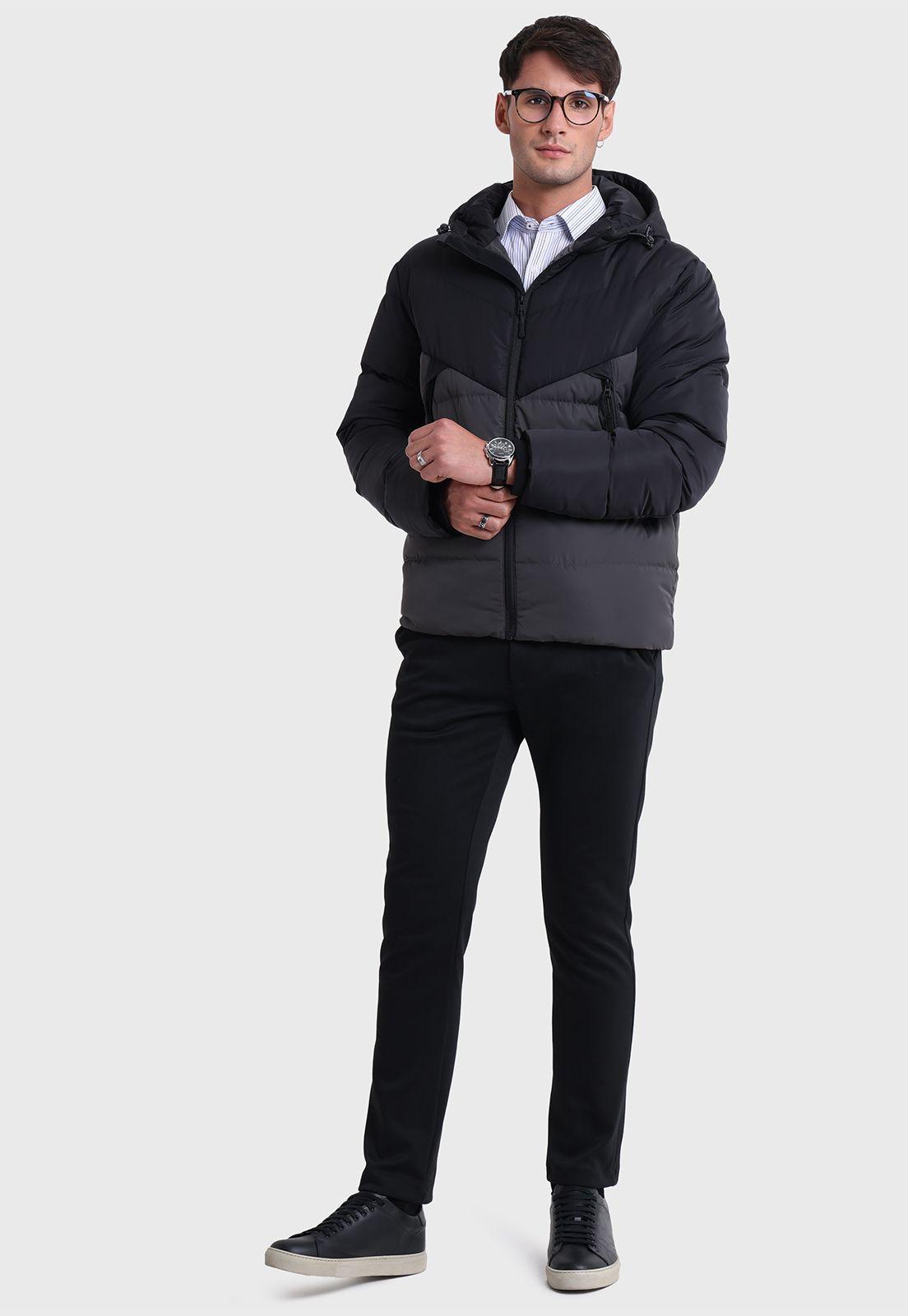 Parka Bicolor Con Capucha Arrow-3