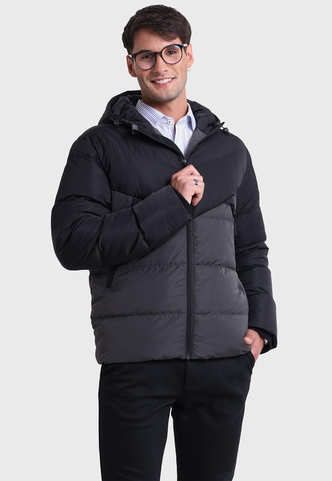 Parka Bicolor Con Capucha Arrow-0