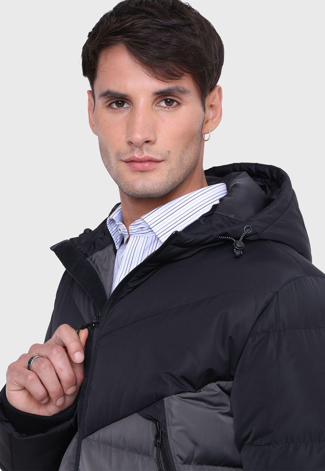Parka Bicolor Con Capucha Arrow-1