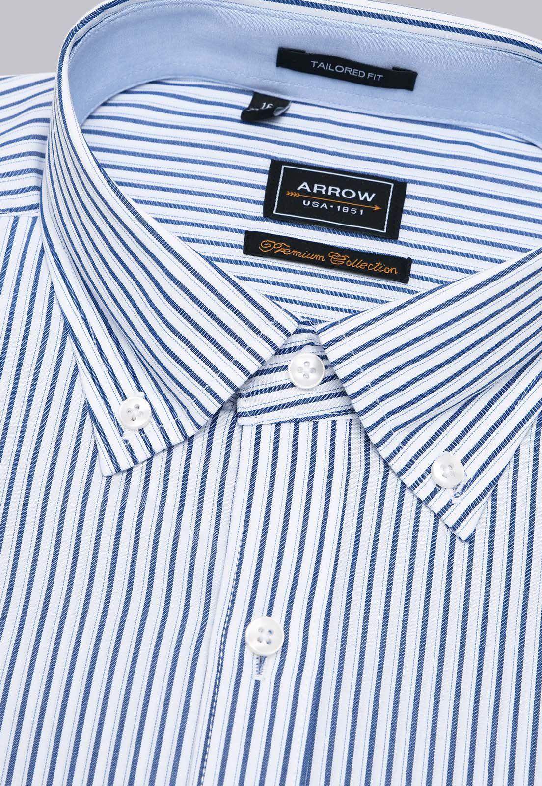 Camisa Formal A Rayas Arrow ARM9034AZ-1