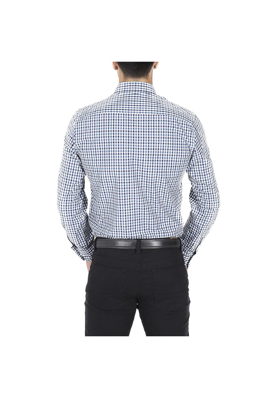 Camisa Cuadros Manga Larga-1