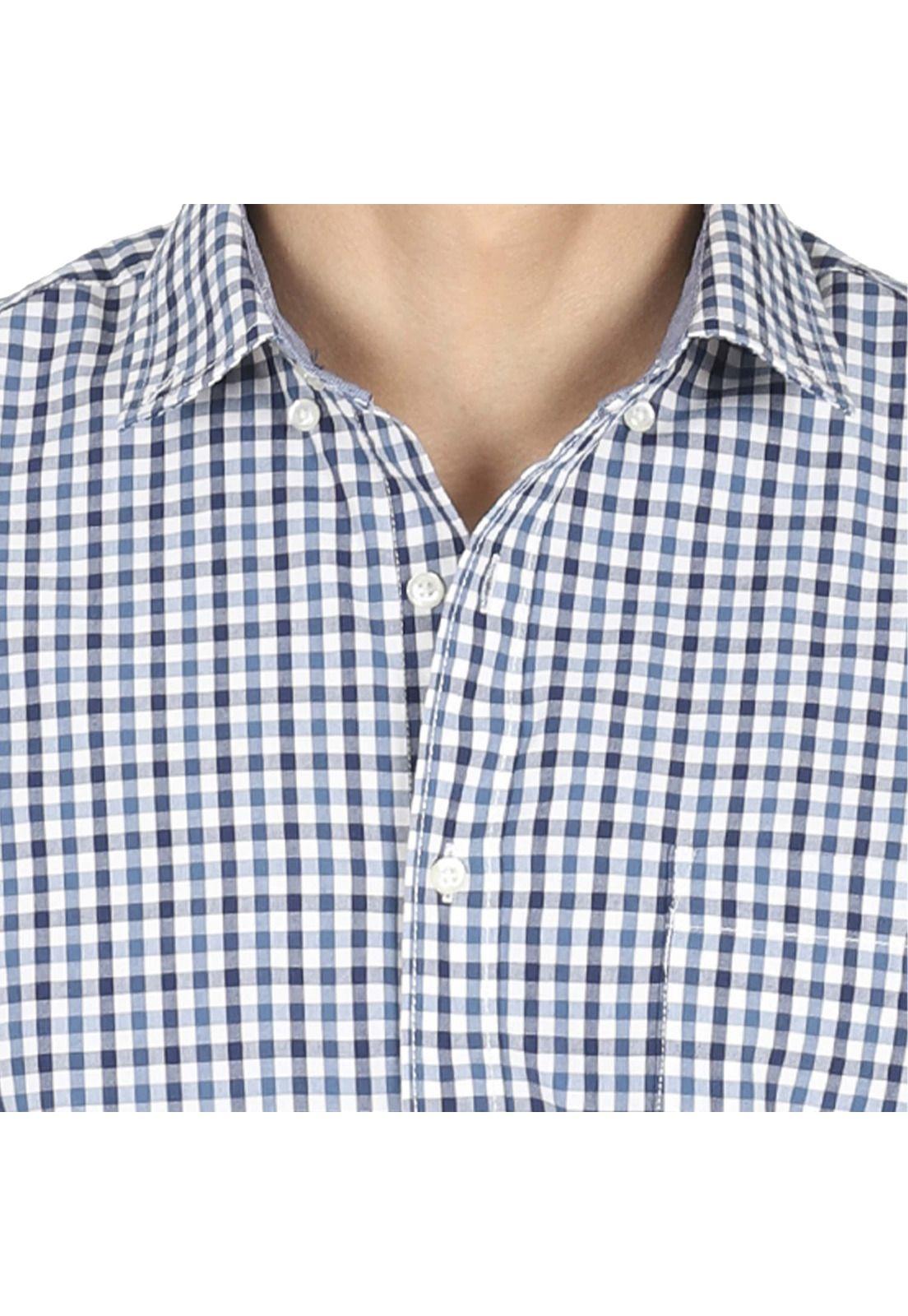 Camisa Cuadros Manga Larga-2