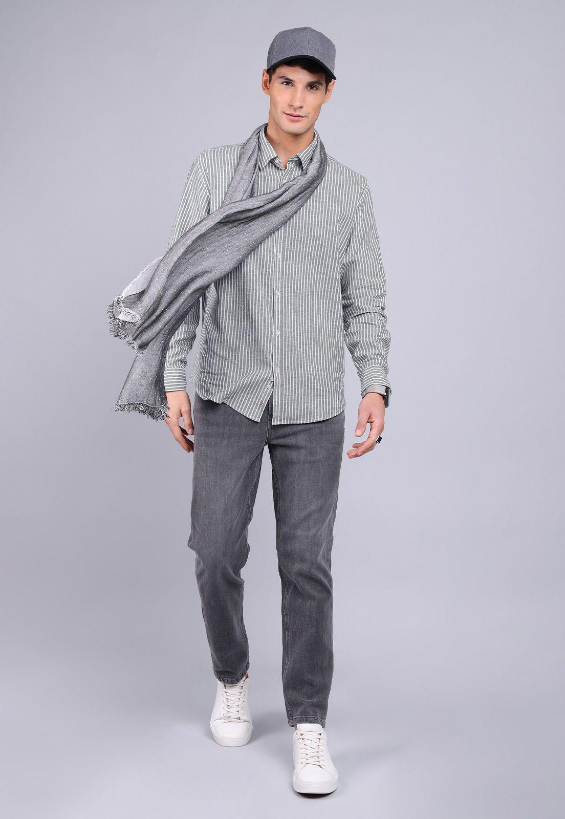 Camisa Lino Manga Larga Arrow CM3059SOL-3