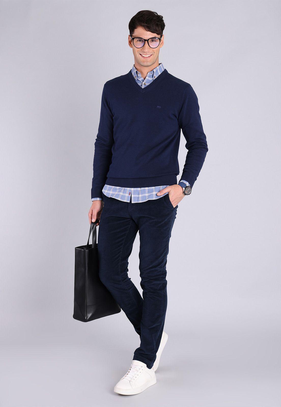 Sweater Cuello V Arrow SW2701WAZ-3