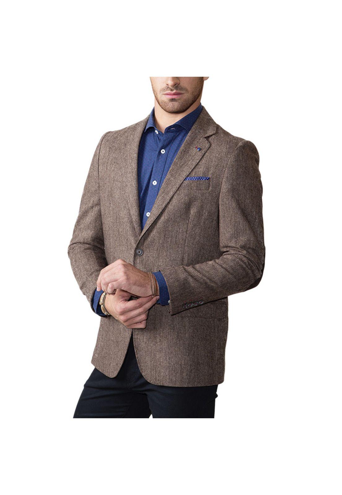 Blazer Arrow Lana Tweed Con Coderas-0