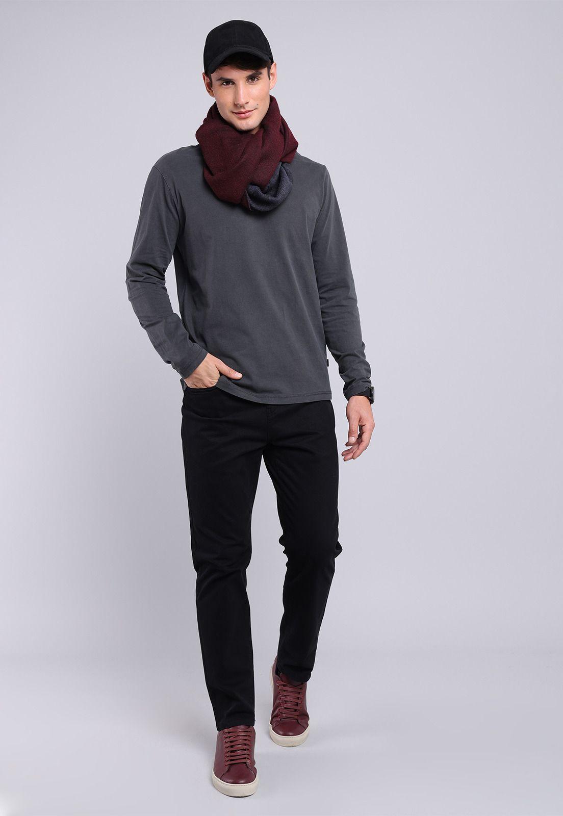 Polera Algodón Manga Larga Arrow PO2745WNE-3