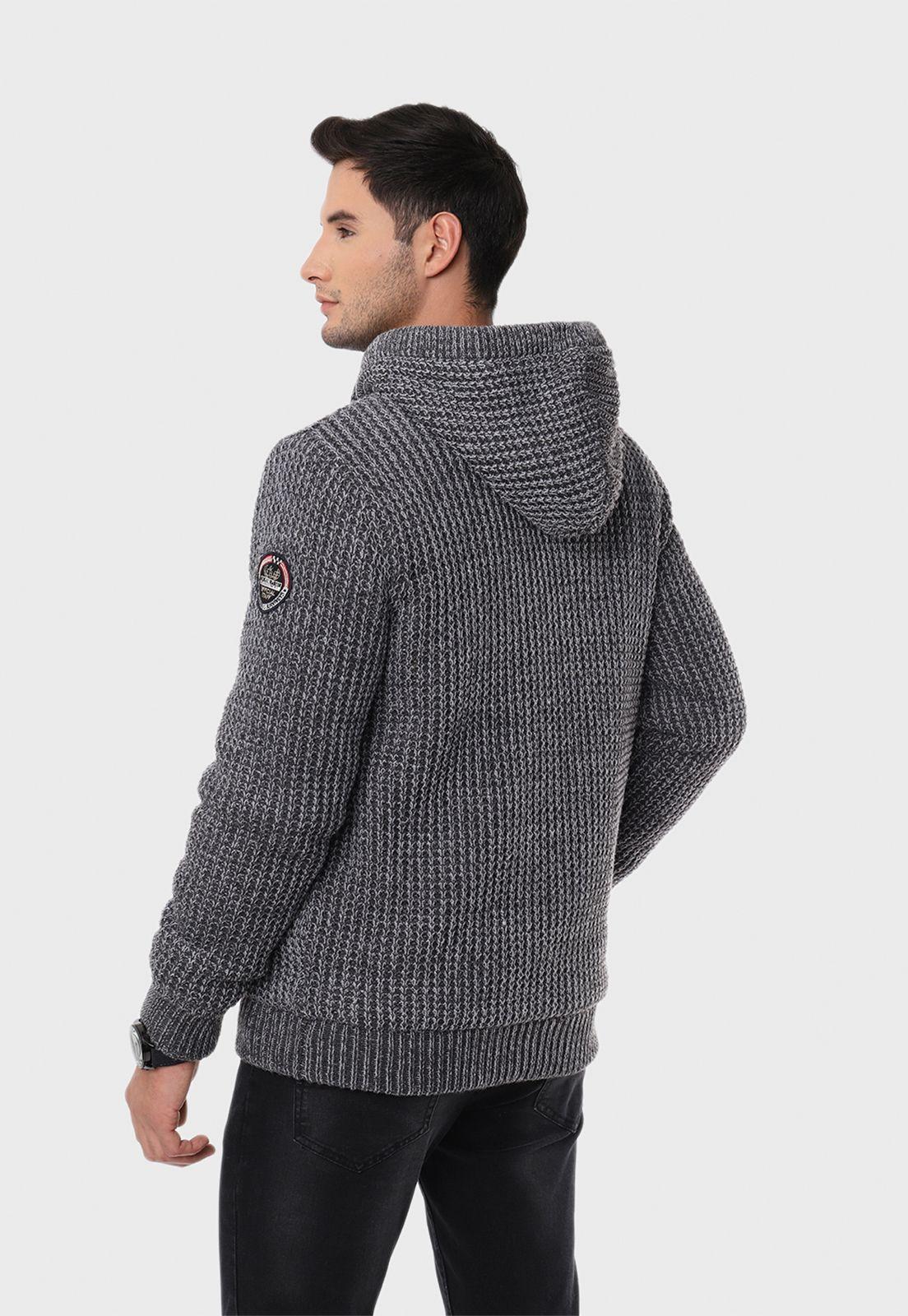 Sweater ML Sherp Hood Arrow-2