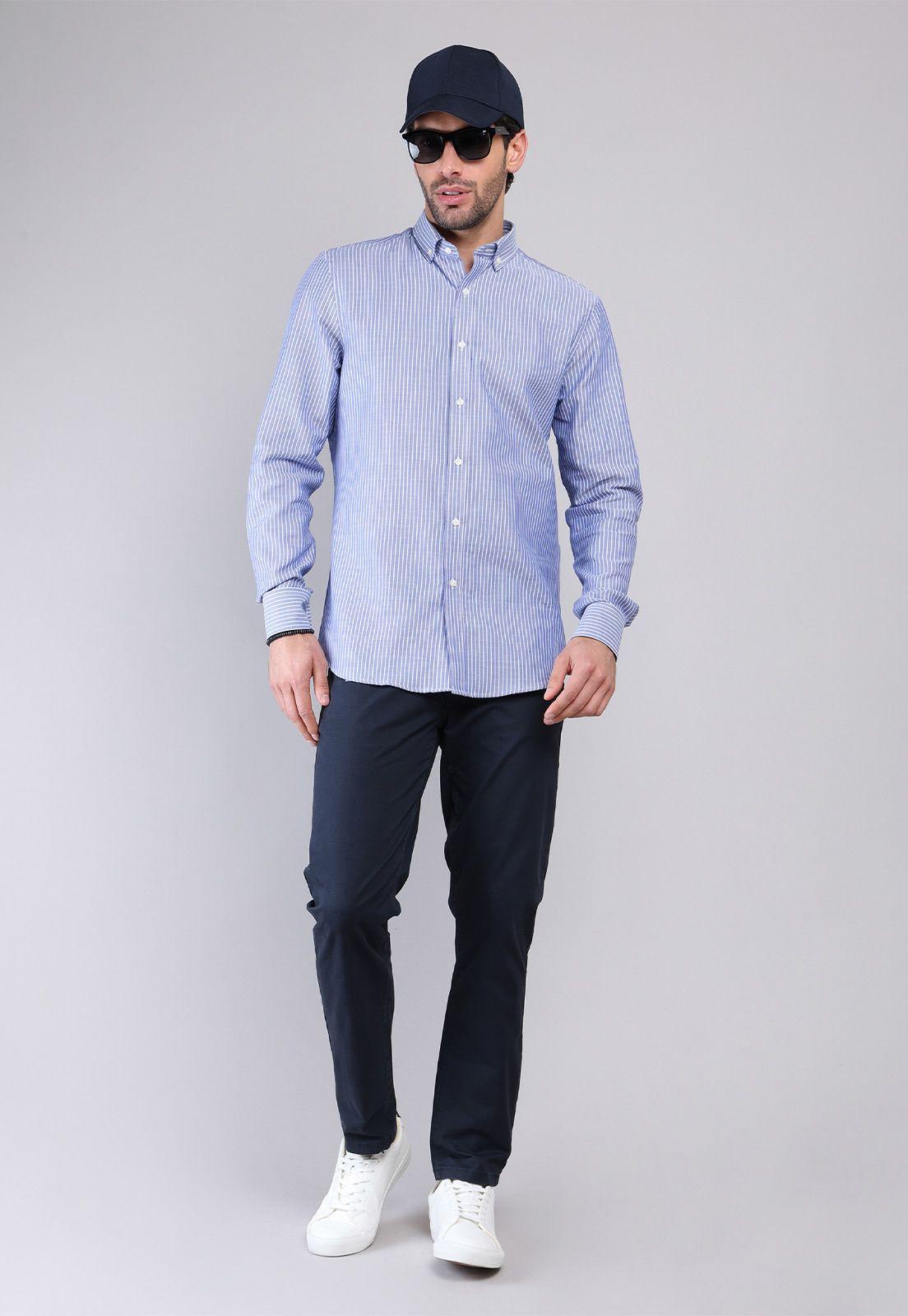 Camisa Oxford Piero Butti PBCVF11AZ-3