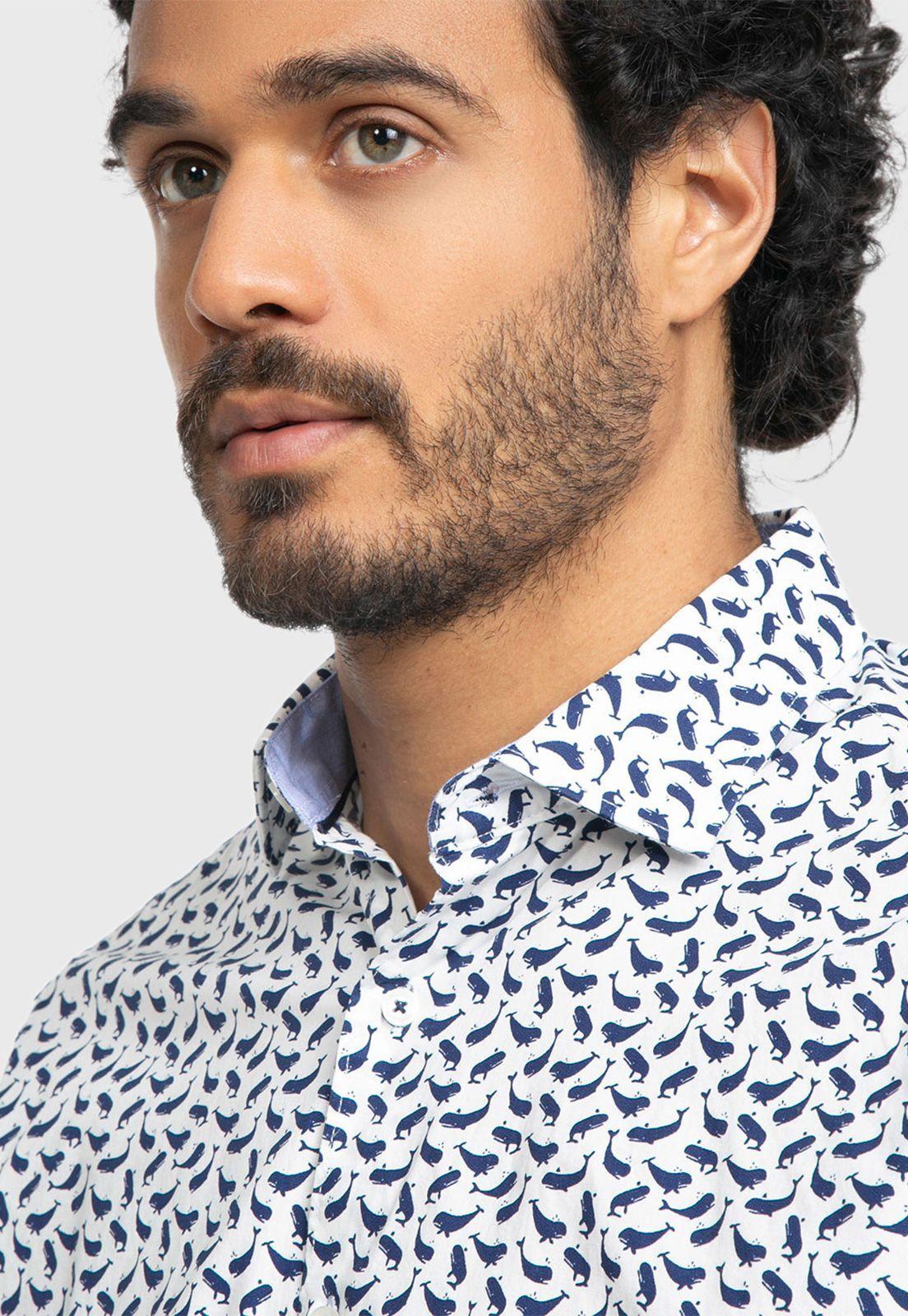 Camisa Arrow Manga Larga Ballenas-2