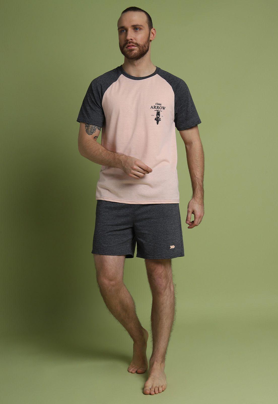 Pijama Corto Cuello Redondo Arrow-4