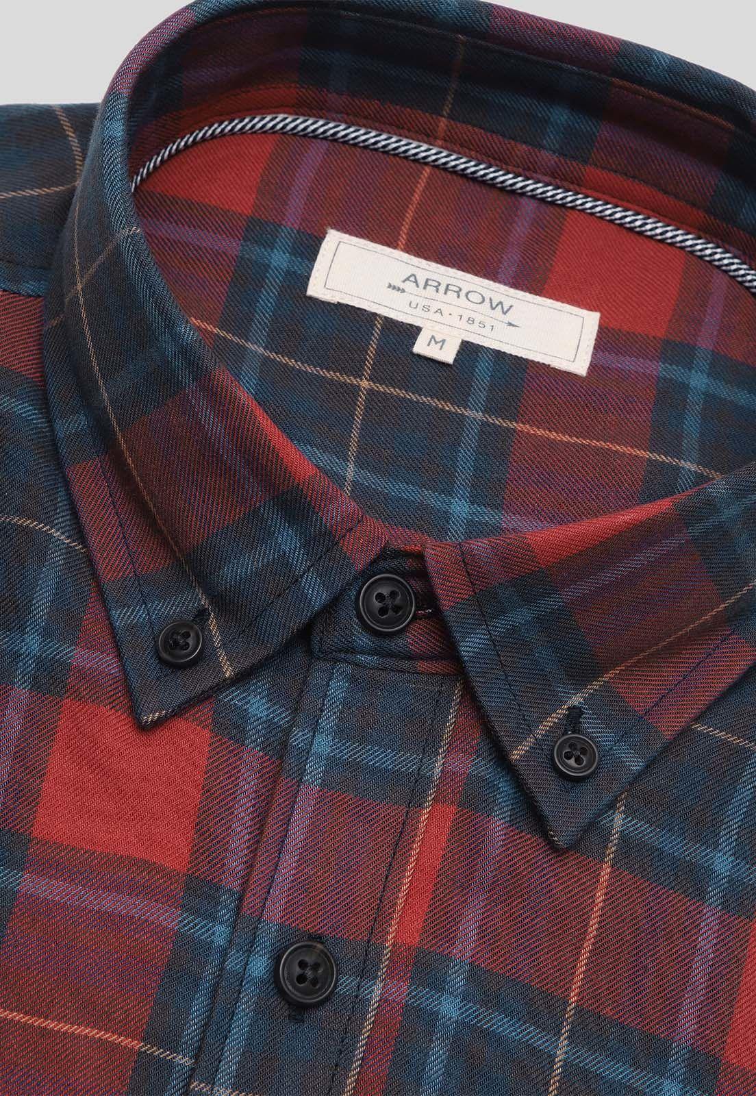 Camisa Escocesa Arrow CM2713WRO-4