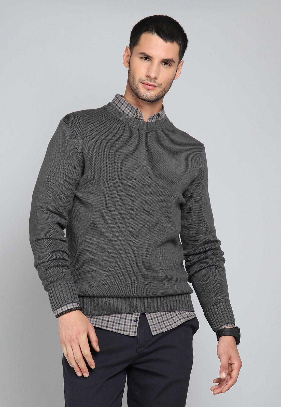 Sweater Cuello Redondo Arrow SW31043GR-0