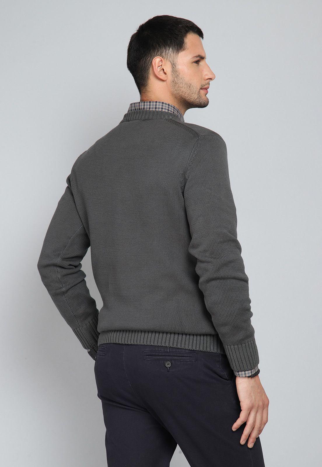 Sweater Cuello Redondo Arrow SW31043GR-1