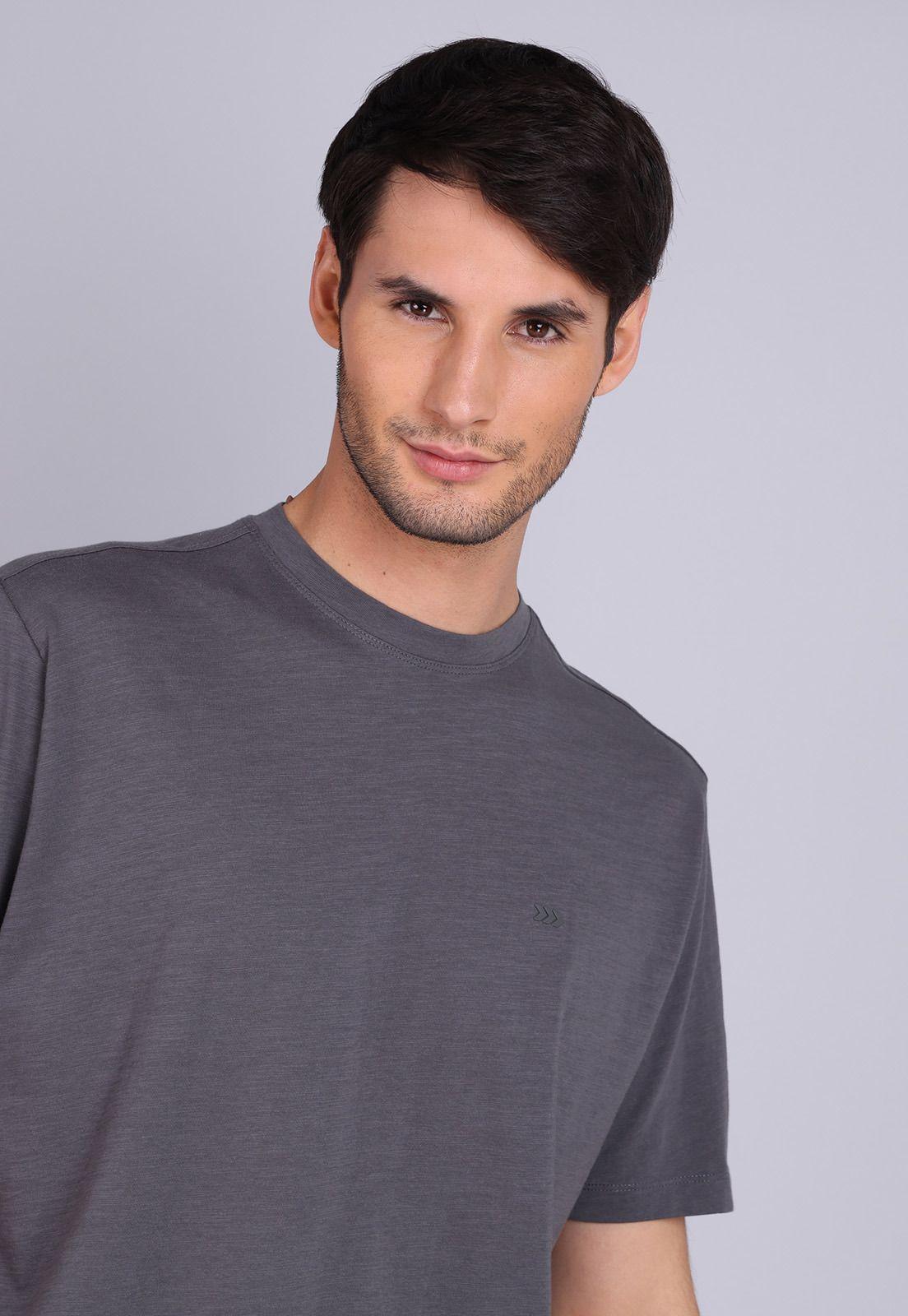 Polera Lisa Cuello Redondo Arrow PO3090SGR-2