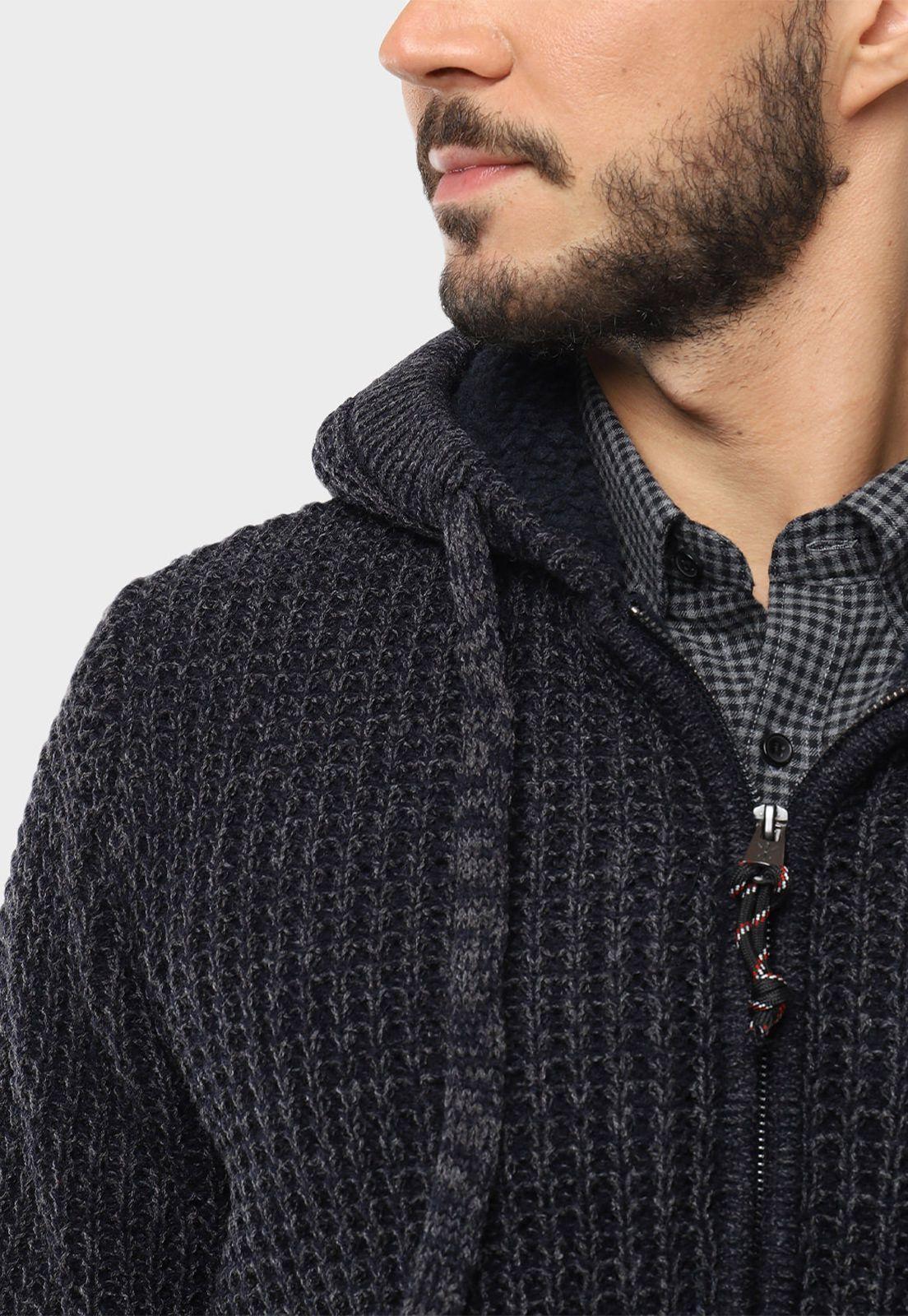 Sweater capucha sherpa Arrow-2