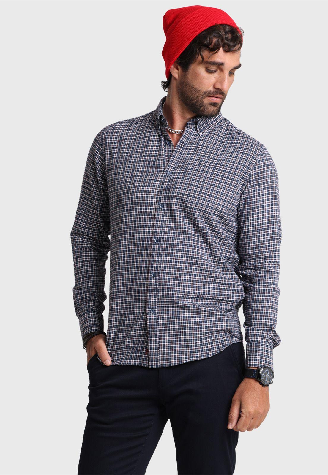 Camisa ML Escocesa Arrow-0