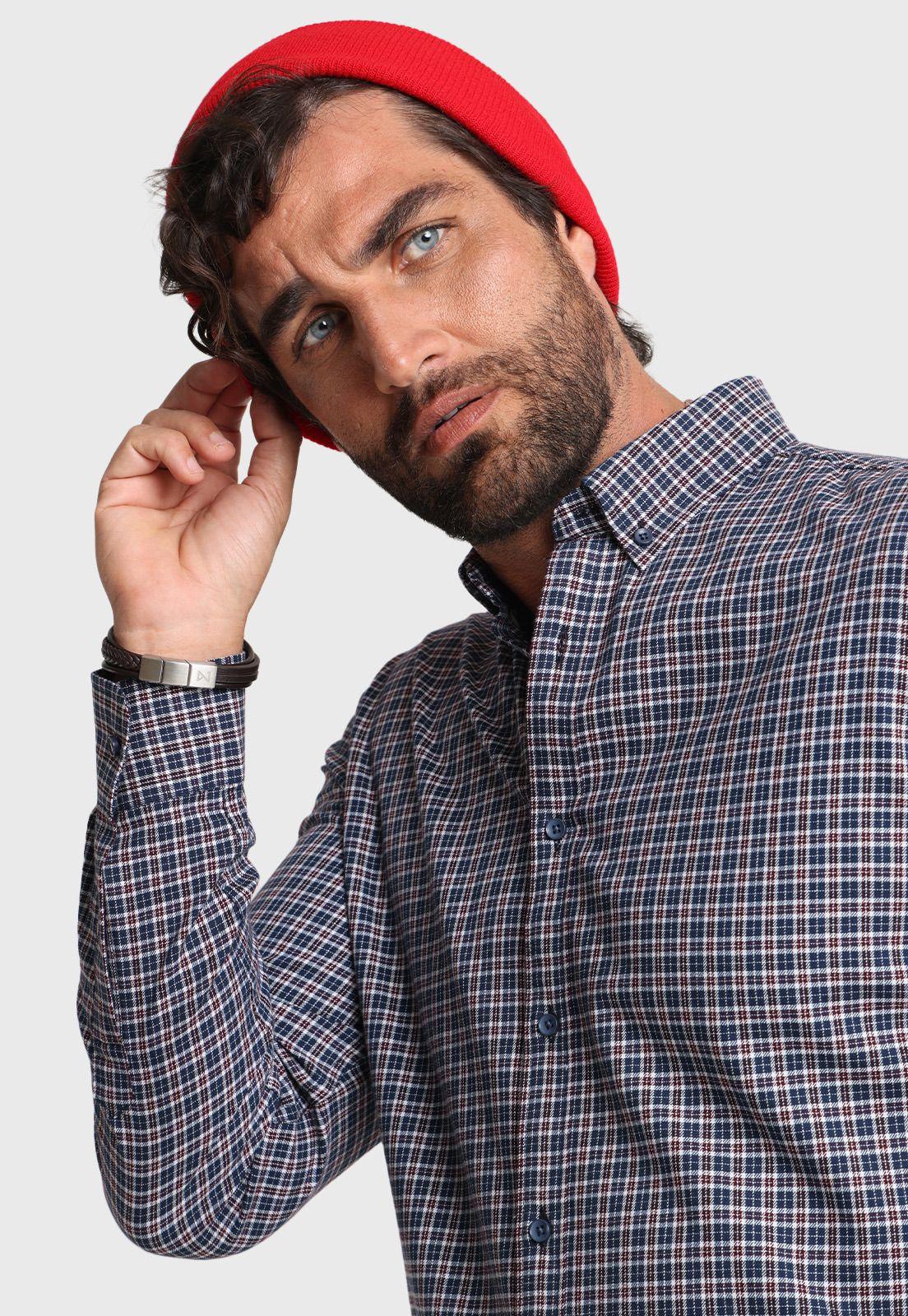 Camisa ML Escocesa Arrow-1