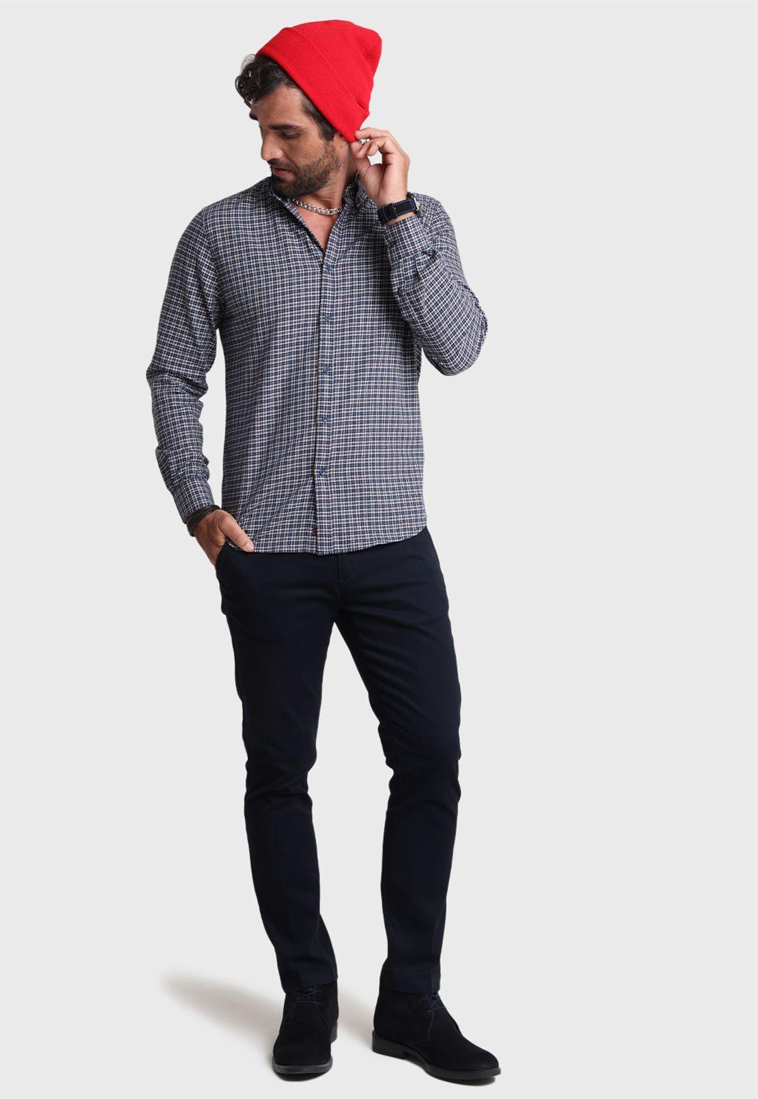 Camisa ML Escocesa Arrow-4