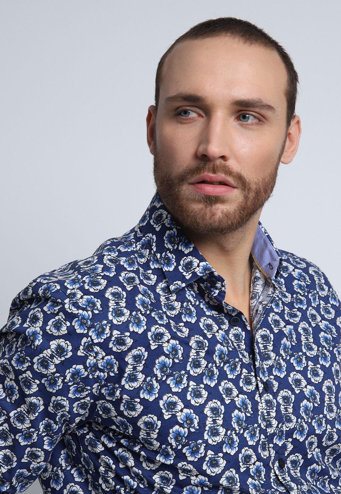 Camisa Print Floral Arrow-3
