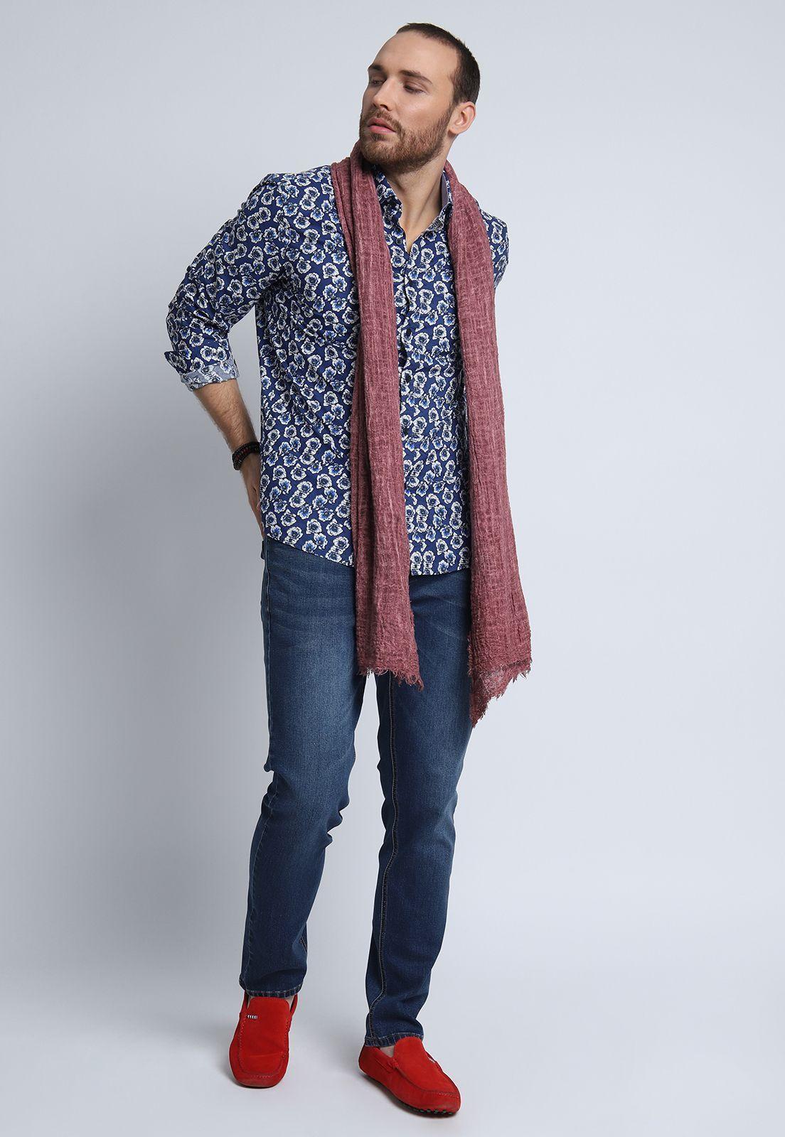 Camisa Print Floral Arrow-4