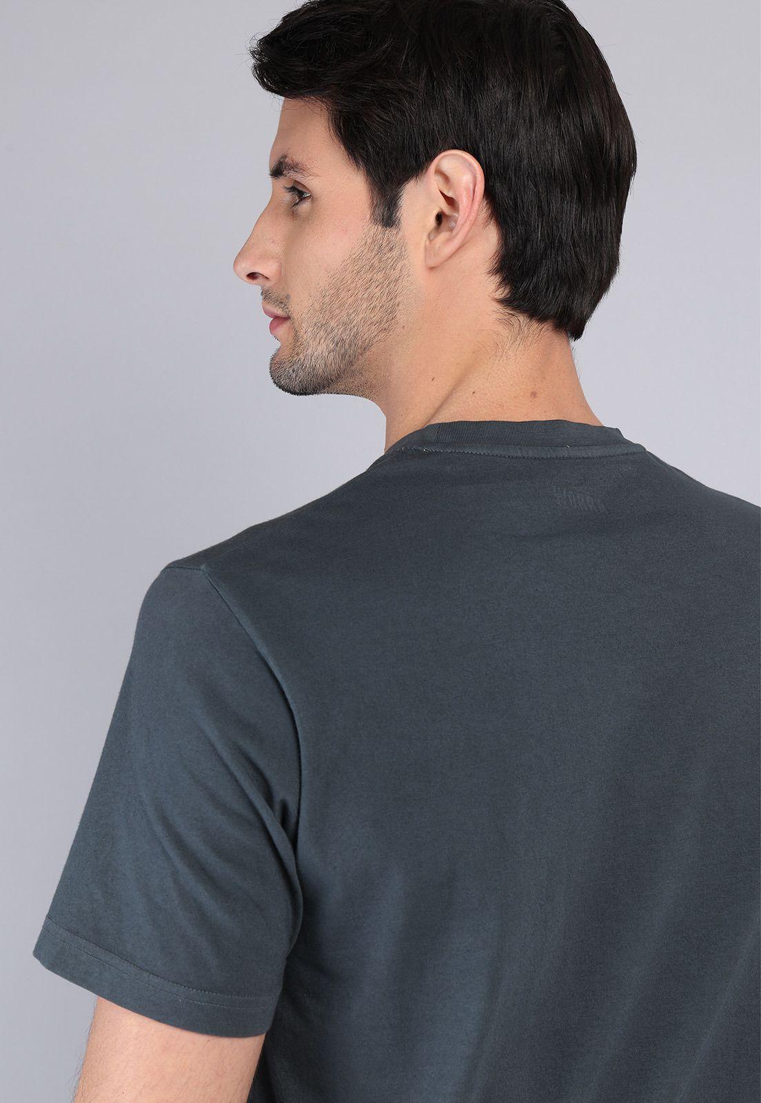 Polera Cuello Redondo Stone Wash Arrow PO32016GO-4