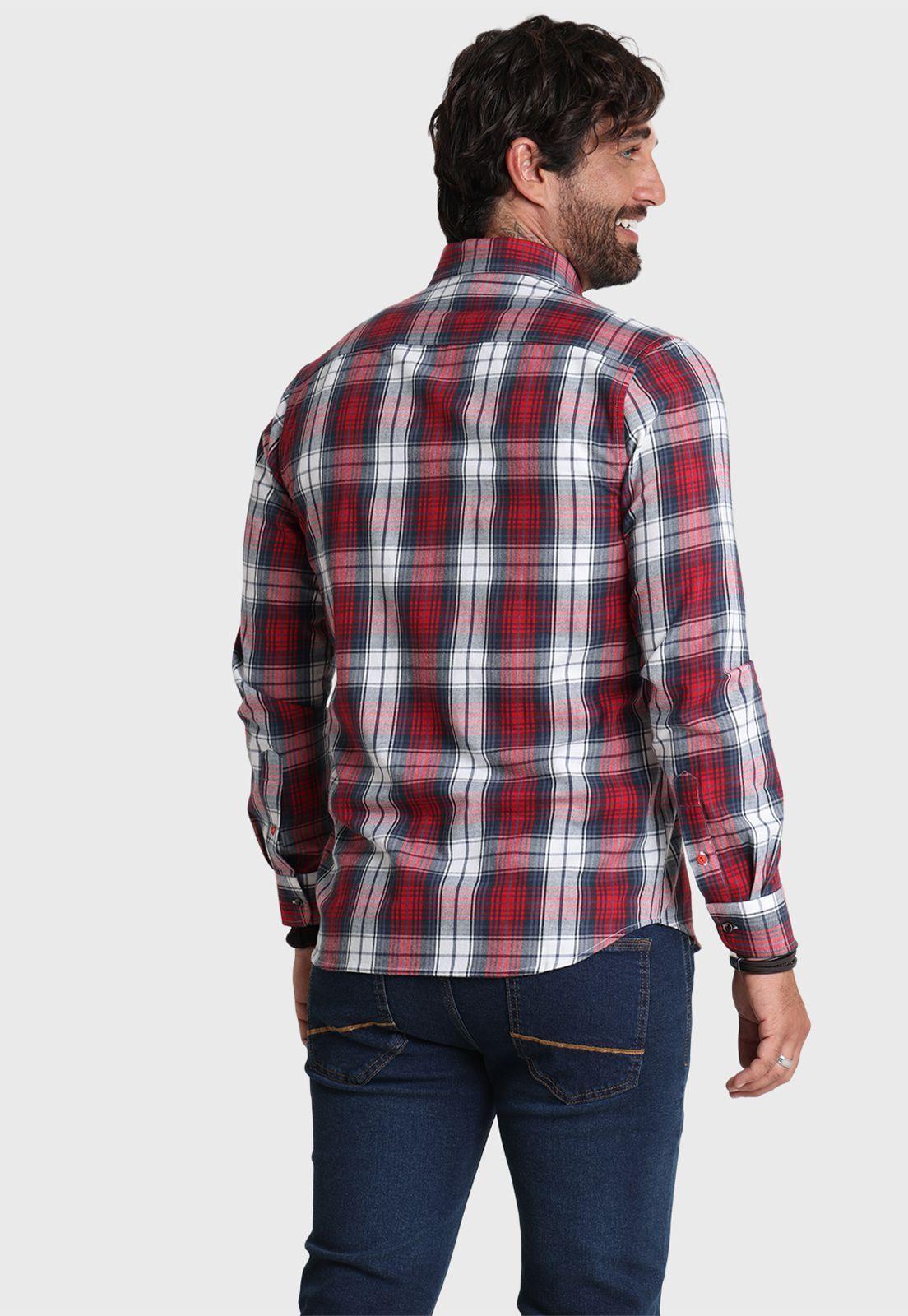 Camisa ML Escocesa Arrow-3