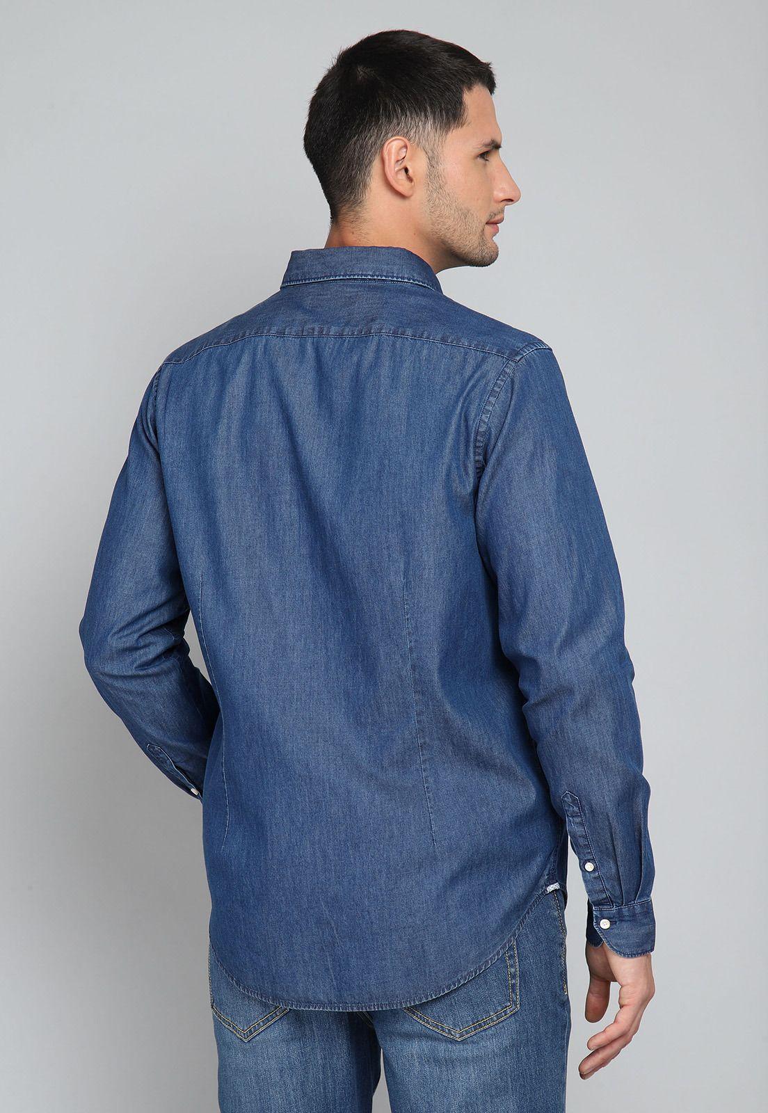 Camisa Denim Arrow CM3091SAZ-1