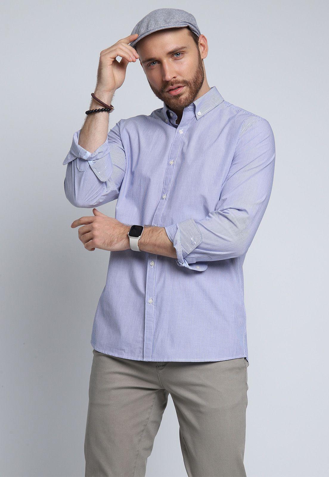 Camisa A Rayas Arrow-0