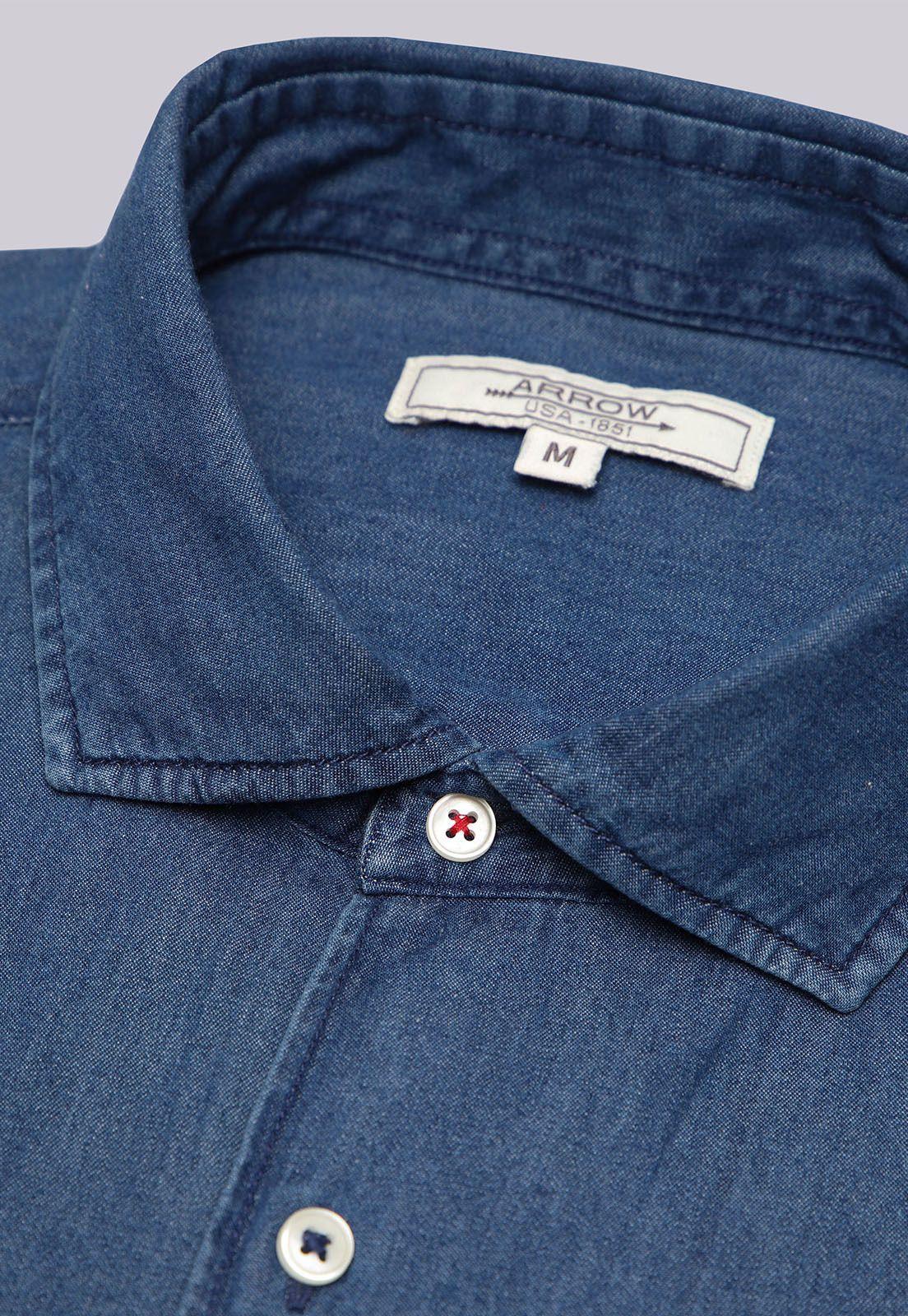 Camisa Casual Denim Arrow CM32053NB-4