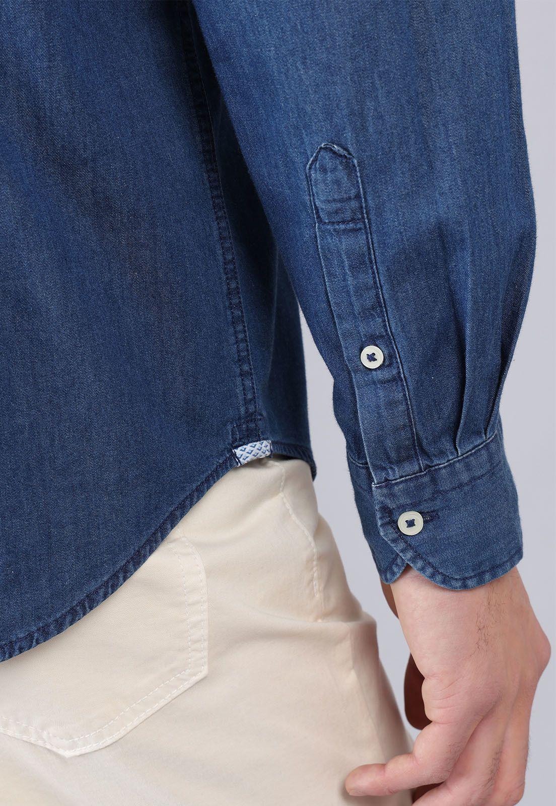 Camisa Casual Denim Arrow CM32053NB-5