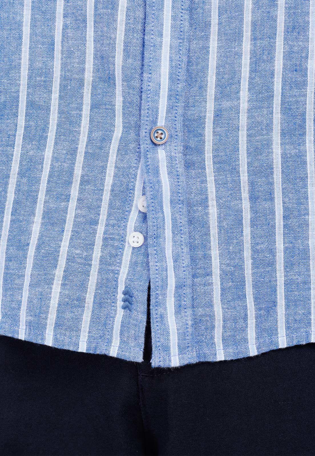 Camisa Casual A Rayas Arrow CM32051AZ-2