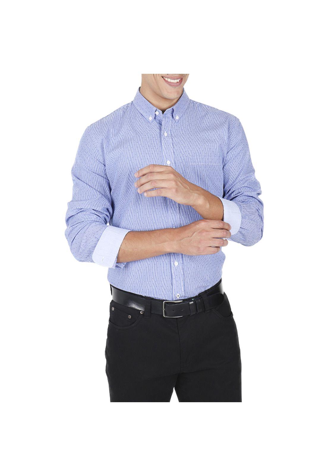 Camisa Raya Puntos Manga Larga-2