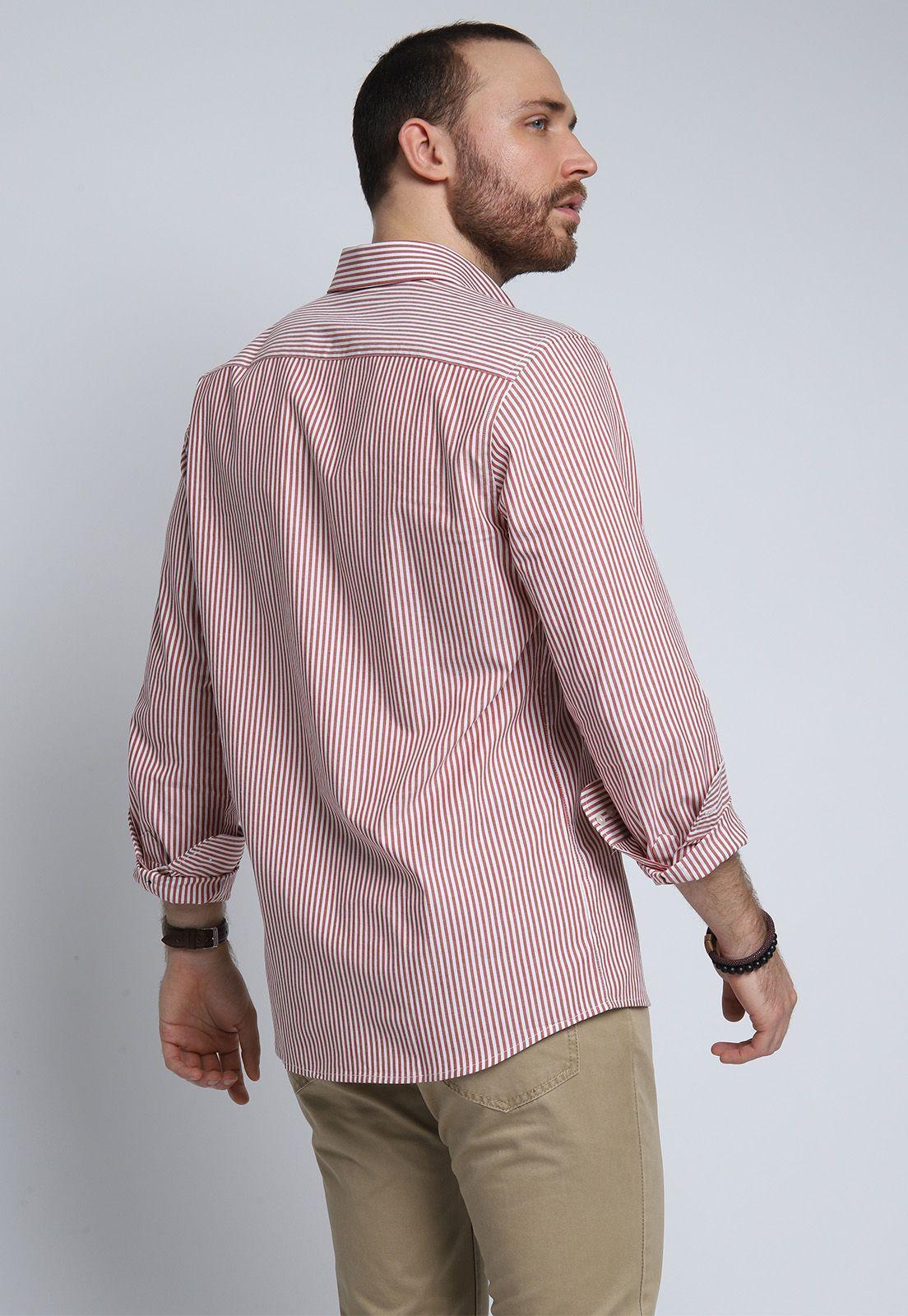 Camisa Oxford A Rayas Arrow-2