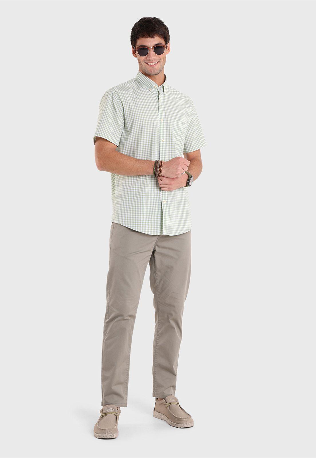Camisa Cuadros Manga Corta Arrow-4
