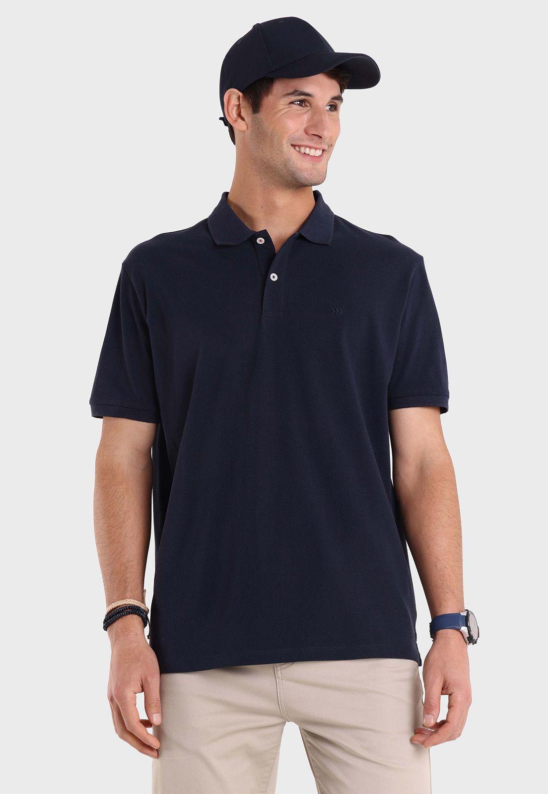 Polera Pique Cuello Polo Basica Arrow-0