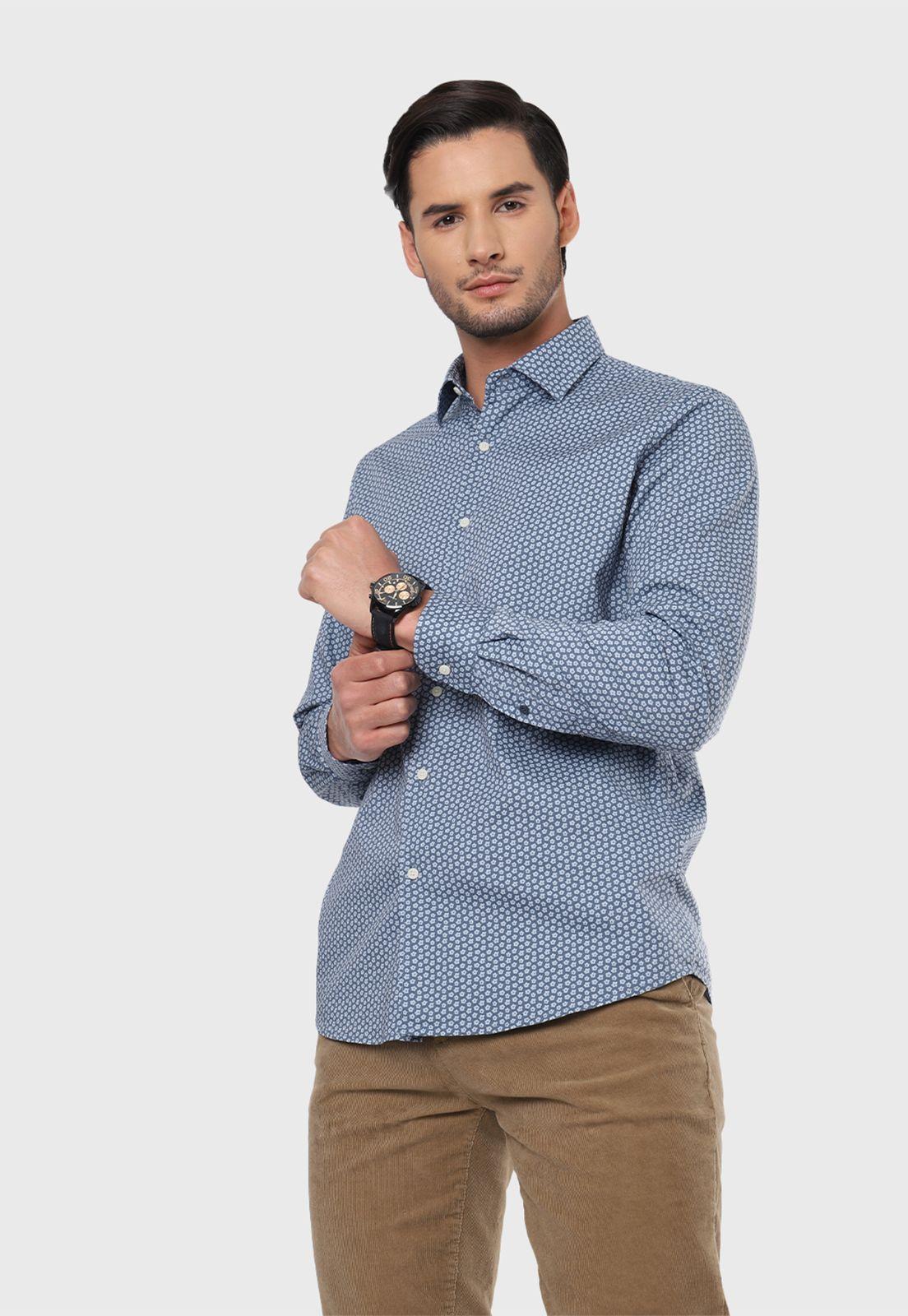 Camisa Estampada Spandex Arrow-1