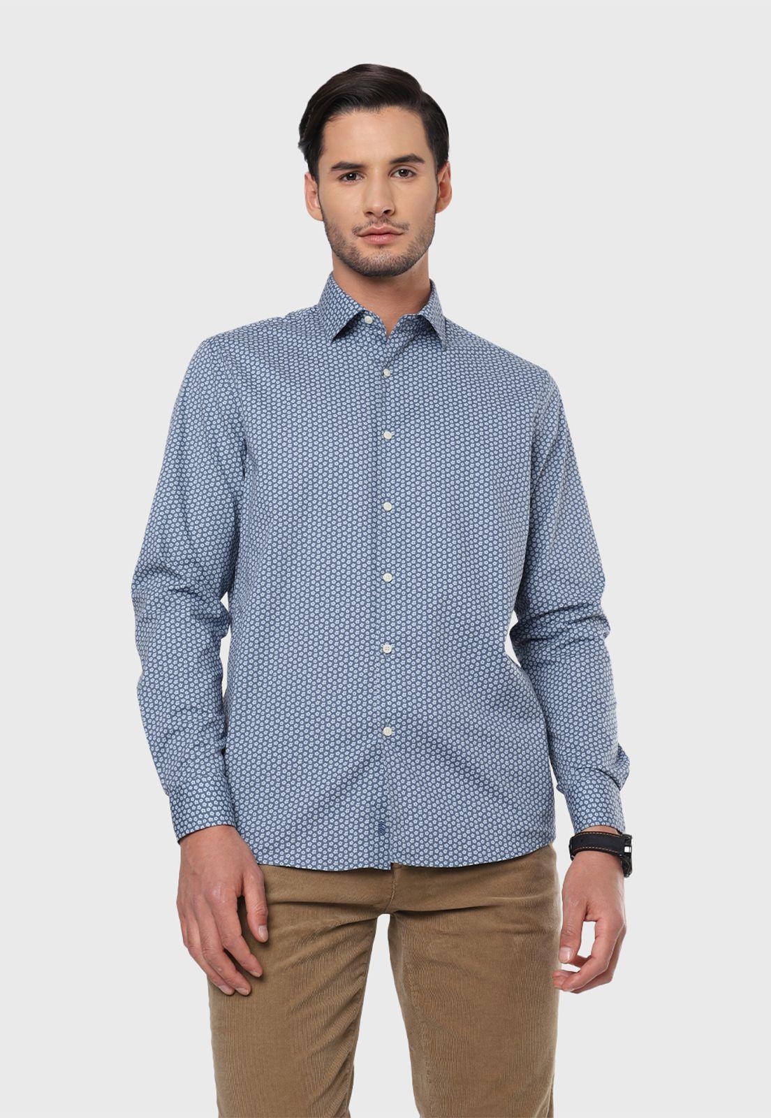 Camisa Estampada Spandex Arrow-0