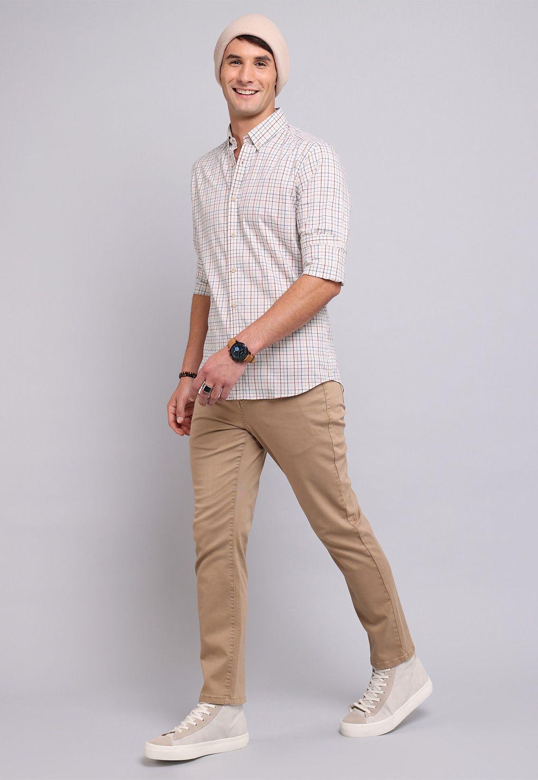 Camisa Cuadros Arrow CM2703WBL-3