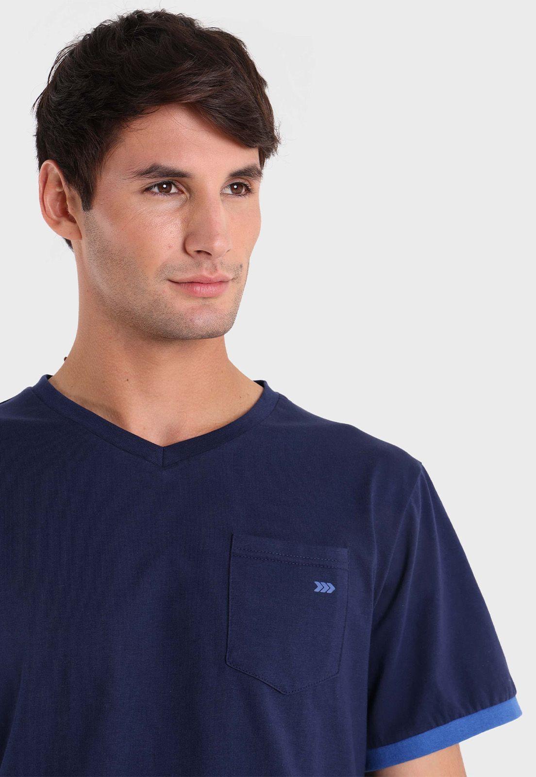 Pijama Corto Cuello En V Arrow-2