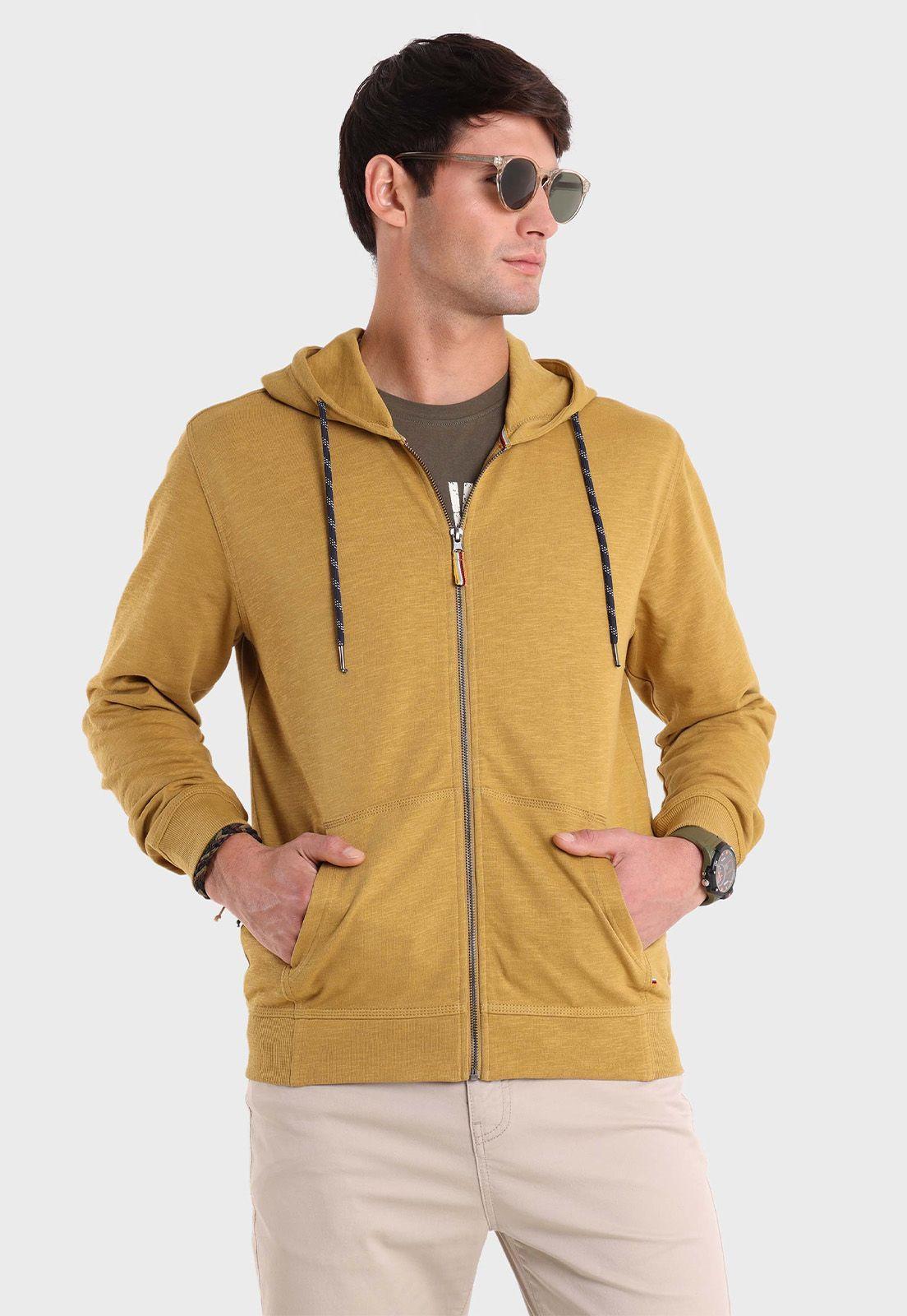 Polerón Full Zipper Con Capucha Arrow PL2690MT-0
