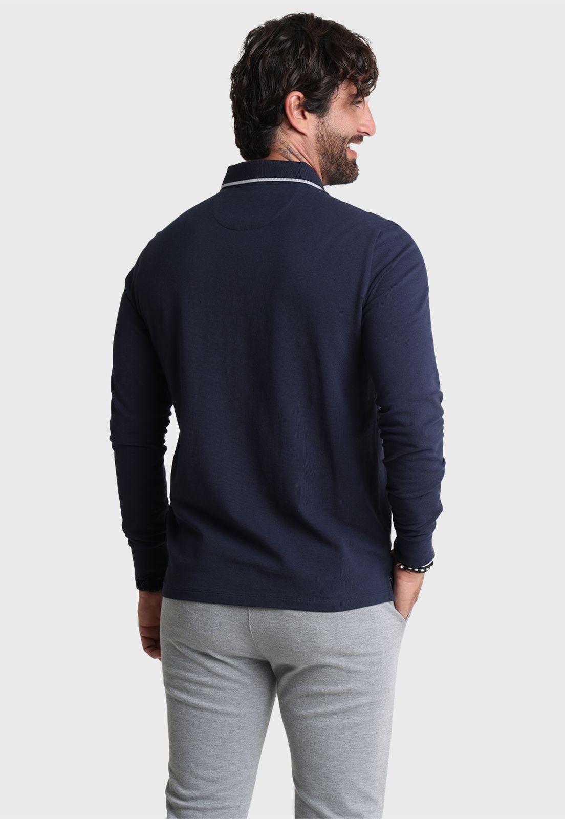 Polera Piqué Manga Larga Arrow-2