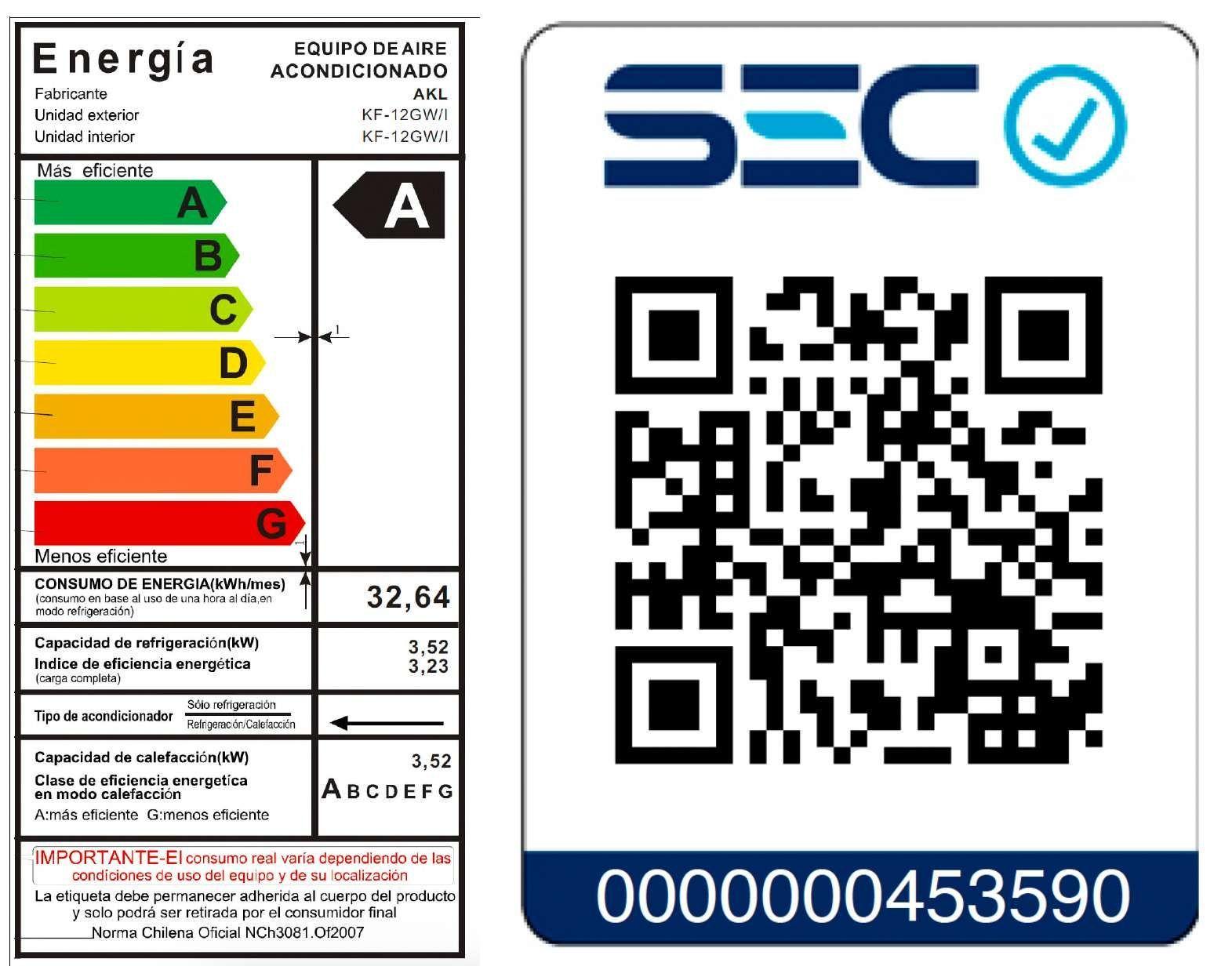 Aire Frio-Calor AKL Inverter Wifi 12.000 btu-5